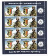 Romania 2012 / Antiterrotist Fighter´s Day / Set 2 MS - Unused Stamps