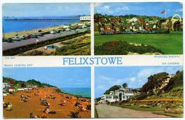 FELIXSTOWE : MULTIVIEW / ADDRESS - GLASGOW, BISHOPBRIGGS, DALHOUSIE GARDENS (GUTHRIE) - RADIO SHIPS, CAROLINE - Otros & Sin Clasificación