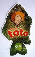 AUTOCOLLANT LES BLAGUES DE TOTO - COPPEE - 2008 - - Aufkleber