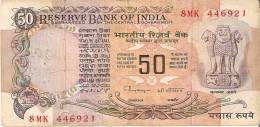 BILLETE DE LA INDIA DE 50 RUPEES    (BANKNOTE) - India