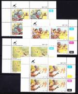 Ciskei - 1987 - Folklore - Legend Of Sikulume - Full Set Control Blocks - Ciskei