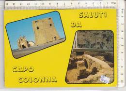 PO7016B# CROTONE - CAPOCOLONNA - CHIESA - RESTI ARCHEOLOGICI  VG 1980 - Crotone