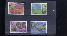 CONGO Nº 544 AL 547 - Rowland Hill