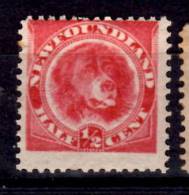 Newfoundland 1888 1/2 Cent Newfoundland Dog Issue #56 - 1865-1902