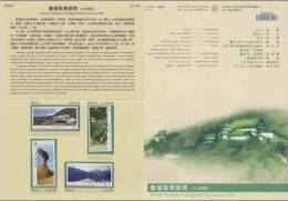 Folder 2006 Taiwan Scenery Stamps Park Geology Lake Waterfall Falls Landscape Gorge Rock - Wasser