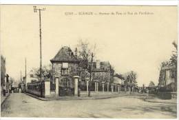 Carte Postale Ancienne Sceaux - Avenue Du Parc Et Rue De Penthièvre - Sceaux