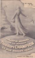 Bulletin Maison Théodore Champion - N° 464 Janvier 1942 - Semeuse - Articles : Série Tite-Live Et Insectes - Français (jusque 1940)