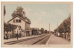 CPA 91 MENNECY - La Gare - Mennecy