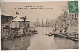 CPA 91 ATHIS MONS - La Seine A La Place Du Petit Mons - Athis Mons