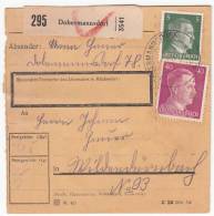 AUSTRIA - WW II. Deutches Reich - Palterndorf-Dobermannsdorf. Paket - Paketkarte, Package - Package Card - Brieven En Documenten