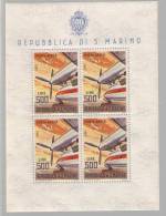 San Marino - 1965 - Aerei Moderni ** - Blocs-feuillets