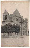 CPA 91 SAINT SULPICE DE FAVIERES - Eglise - Le Porche - Saint Sulpice De Favieres