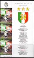 2012  SAN MARINO  JUVENTUS CAMPIONE D´ITALIA  X 3 ** MNH - Neufs