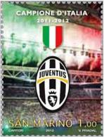 2012  SAN MARINO  JUVENTUS CAMPIONE D´ITALIA   ** MNH - Nuovi