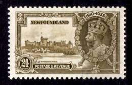 Newfoundland 1935 24 Cent Silver Jubilee Issue #229 - 1908-1947