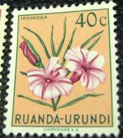 Ruanda Urundi 1952 Flower Ipomoea 40c - Mint - Nuovi