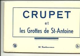 Crupet Grottes Saint Antoine Carnet Complet 10 Vues ( 1 Seule Scannée !!! ) - Assesse