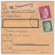 AUSTRIA - WW II. Deutches Reich - Mistelbach Zaya. Paket - Paketkarte, Package - Package Card, Year 1943 - Lettres & Documents