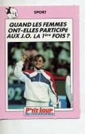 Image P'tit Loup Femme Jeu Olympique - Sports