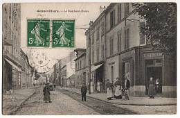 CPA 92 GENNEVILLIERS - La Rue Saint Denis - Gennevilliers