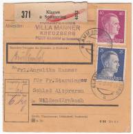 AUSTRIA - WW II. Deutches Reich - Klamm Am Semmering. Paket - Paketkarte, Package - Package Card, Year 1944 - Briefe U. Dokumente