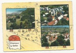 Chamoux-sur-Gelon (73) : 3 Vues Aériennes Génrales En 1950. - Chamoux Sur Gelon