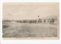 Artillery On Hike  Camp Doniphan Oklahoma Old PC . USA - Otros & Sin Clasificación