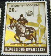 Rwanda 1972 Munich Olympics Showjumping 20c - Mint - Neufs