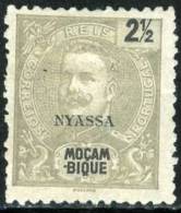 NYASSA, COLONIA PORTOGHESE, RE CARLOS I, 1898, FRANCOBOLLO NUOVO (MLH*), Mi 14, Scott 13, YT 14 - Nyassaland