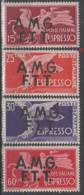 Amg-Ftt 1947-48 - Democratica Espressi ** (L. 25: 2 Denti Corti / 2 Short Teeth)    (g3982) - Exprespost