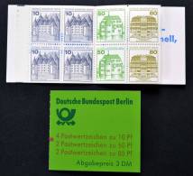 MH 13 C Mit U. Ohne Zählbalken Postfrisch - Booklets