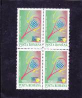 Romania  1995 Open Tennis Bucharest  Mint   ** MNH In Block Of Four. - Tennis