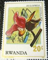 Rwanda 1976 Flower Eulophia Cucullata 20c - Used - Neufs