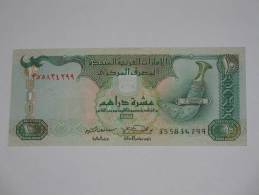 10 Ten  Dirhams - United Arab Emirates Central Bank - Emirats Arabes Unis. - Ver. Arab. Emirate