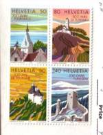 SUISSE 1987 TOURISME YVERT N°1280/83 NEUF MNH** - Ongebruikt