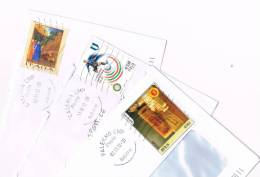 815- Italia 2012 Storia Postale 3 Buste Intere 2012 - Isolato Su Busta - Affrancature Come Scansione - 2011-20: Cartas & Documentos