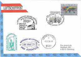 0295. Carta Aerea LEDENITZEN (Austria) 1994. Vereinten Nationen. Zeppelin - Cartas & Documentos