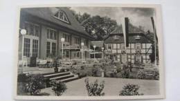 AK Kurgarten Und Kursaal "Storchenmühle" Wernigerode I. Harz Vom  31.7.1934, Besitzer Rudolf Kindermann - Wernigerode