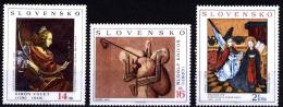 Slovakia 2003 Mi 472-474 ** Art - Unused Stamps