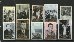 FUJEIRA 1965 KENNEDY  YVERT N°28/37  NEUF MNH** - Kennedy (John F.)