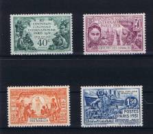 Somalis: Yv Nr 137 - 140 Not Used (*) - Unused Stamps