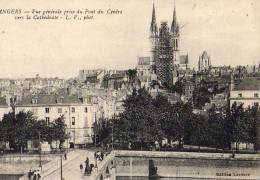 Angers  49   Pont Du Centre   Et La Cathédrale - Angers