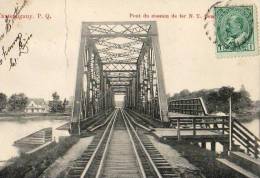 Canada  Québec   Chateauany Pont Du Chemin De Fer  ( Pliure Voir Scan) - Autres & Non Classés