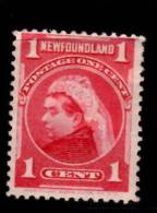 Newfoundland 1897 1 Cent Queen Victoria Issue #79 - 1865-1902