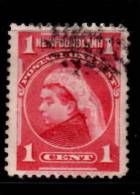 Newfoundland 1897 1 Cent Queen Victoria Issue #79 - 1865-1902