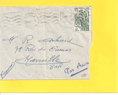 Lettre Avec N° 291 De DOUALA CAMEROUN - Storia Postale