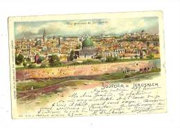 CPA   JERUSALEM  - EGYPTE    Obl.1900   Maritimes -la Reunion A Marseille - Sage