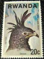 Rwanda 1977 Bird Eagle 20c - Mint - Neufs