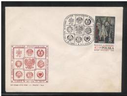 POLAND 1973 2ND SOCIALIST REPUBLICS STAMP EXPO COMM COVER SOCIALISM COMMUNISM - Covers & Documents