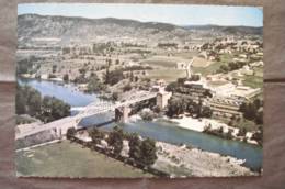 VALLON - Vue Aérienne - Le Pont De Salavas Et Le Centre De Plein Air - Vallon Pont D'Arc